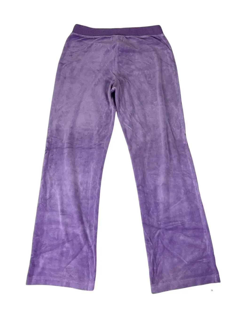 Vintage NYL New York Laundry Purple Velour Lounge Pants Size M Y2K